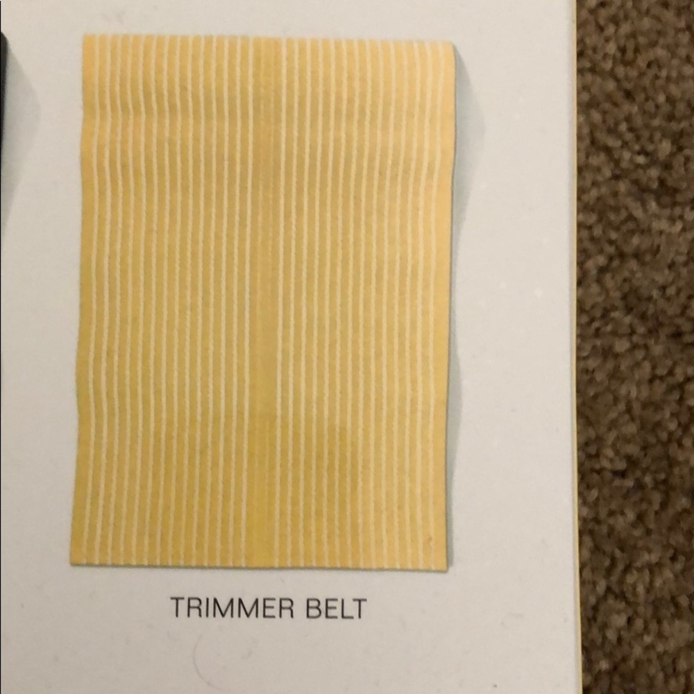 Trimmer belt